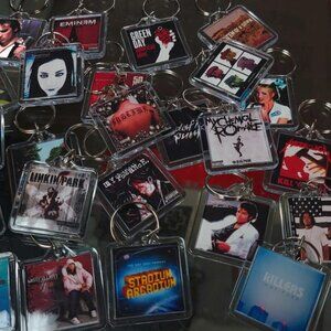 Album Artwork Music Art Keychain | Pendent (2- Sided Front and Back) Gift Idea